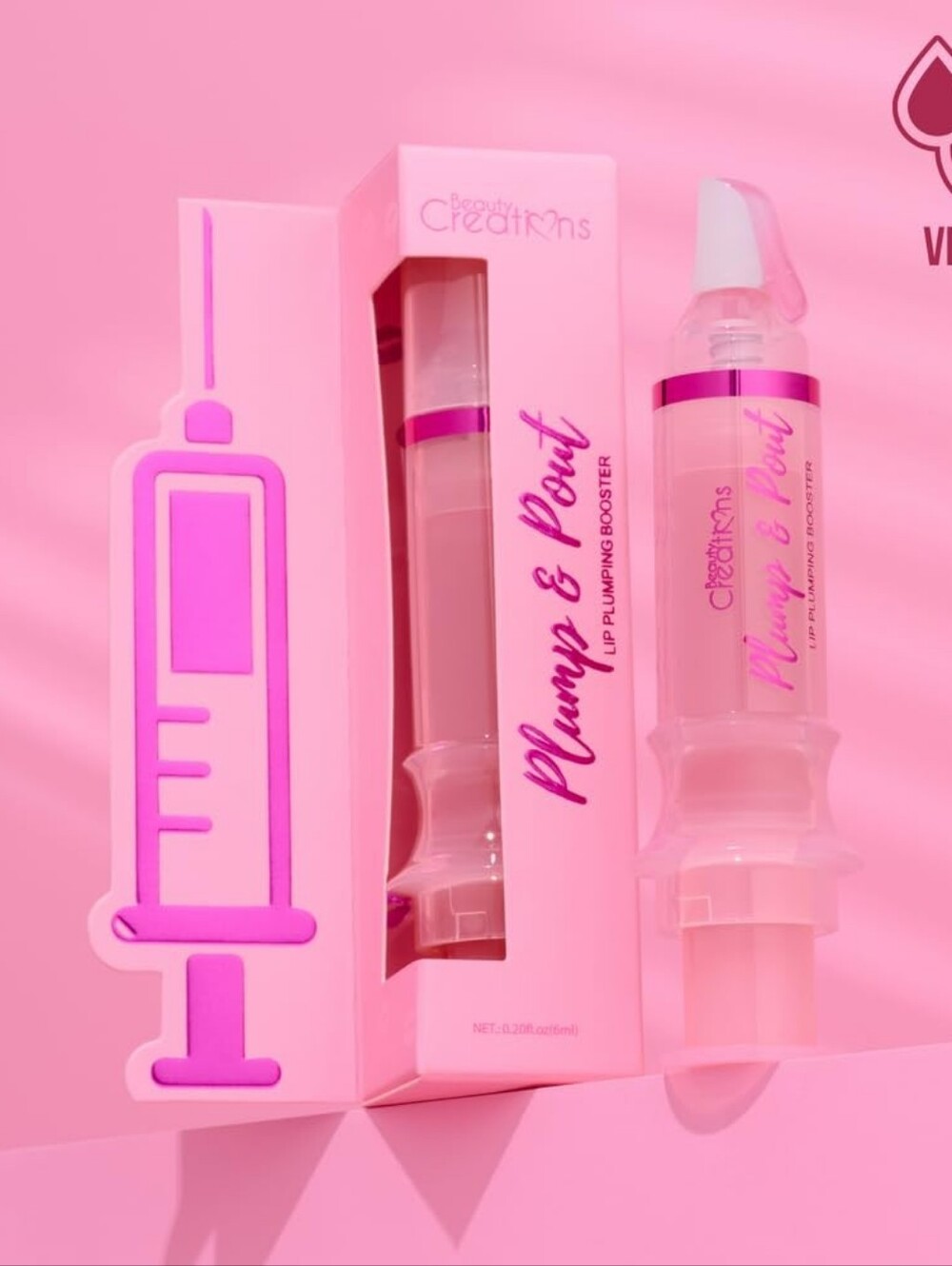 Girabella Plump & Pout Lip Plumping Booster — Pearl Nude